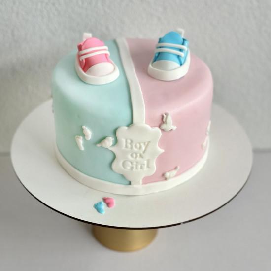 Gender Party Cake