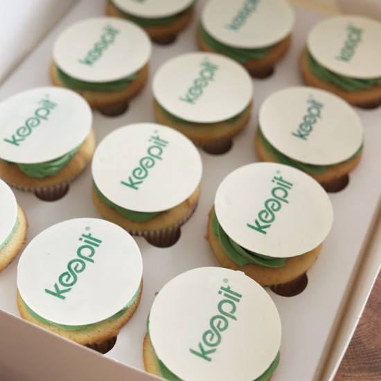 Custom Printed Cupcakes 