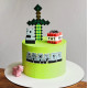 Minecraft cake