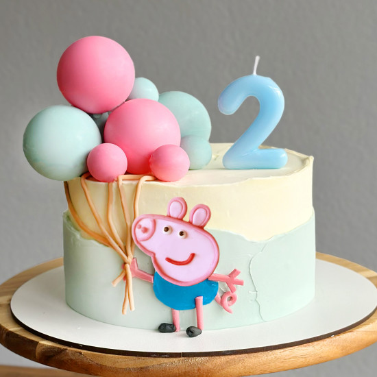 Peppa Pig them cake 