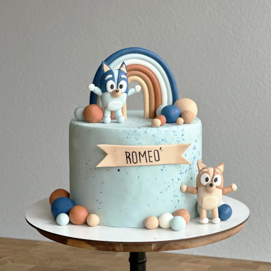 Bluey cake 