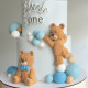 Teddy bears cake